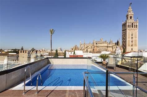 Rooftop Swimming Pool Seville - Hotel Casa 1800 Sevilla pour Hotel Seville Piscine ...