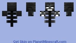 Wither Boss (Minecraft Bedrock Edition) Minecraft Skin