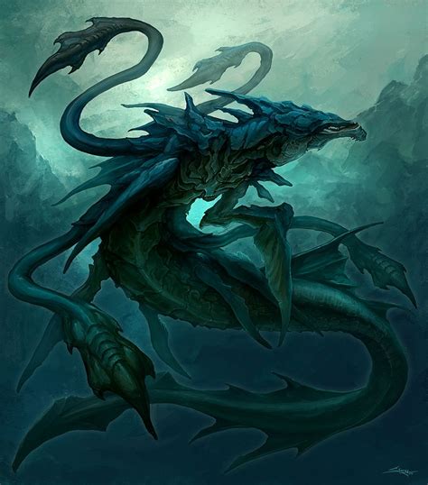 Leviathan | Fantasy monster, Mythical creatures, Creatures