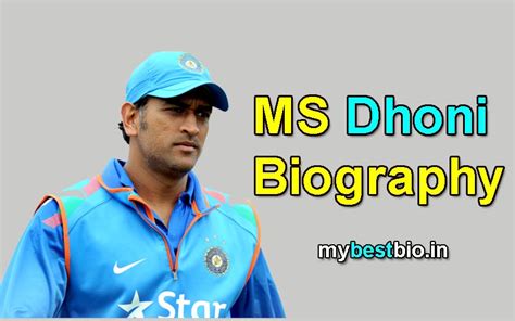 MS Dhoni Biography Age, Wife, Caste, Family, Love Story, Cricket Career