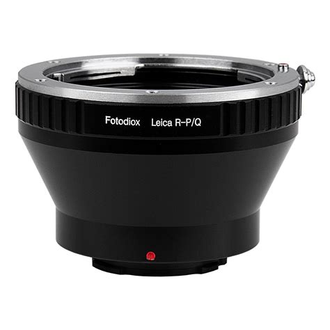 Lens Adapter - Leica R SLR Lenses to Pentax Q Mount Mirrorless Cameras ...