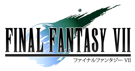 FFVII logo with white. People keep using logos without white in the meteor and it looks terrible ...