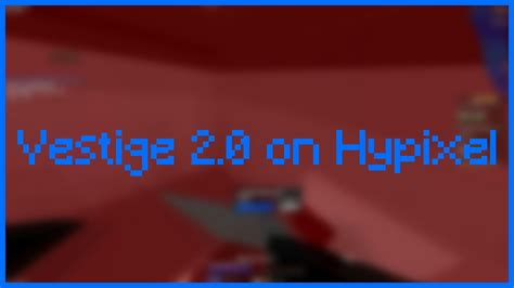 Vestige 2.0 best free hypixel client? - YouTube