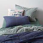 "I Am" Embroidered Kids Throw Pillow | Crate & Kids Canada
