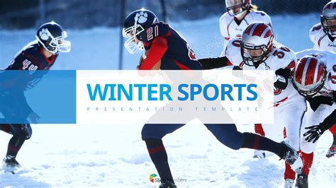 Winter Sports Easy Presentation Template