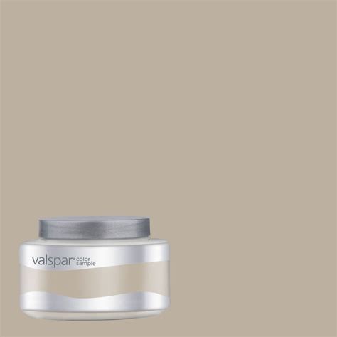 Valspar Ivory Brown Interior Satin Paint Sample (Actual Net Contents: 7 ...