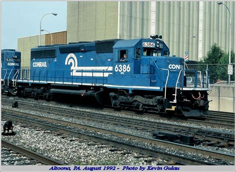 Conrail SD40-2 helper 6386 at Altoona,PA. | RailroadForums.com - Railroad Discussion Forum and ...