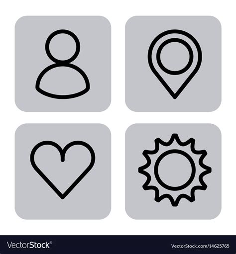 Social media flat icons Royalty Free Vector Image