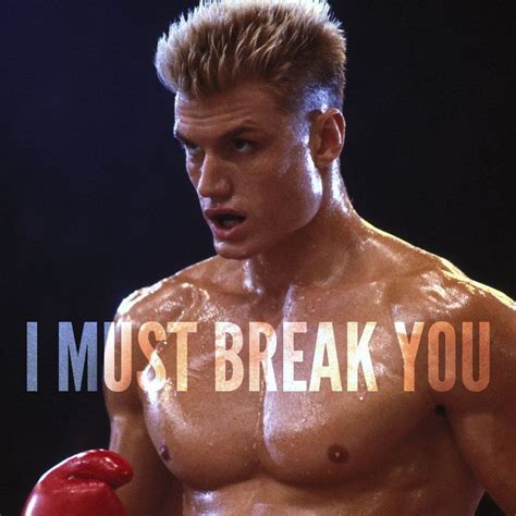 ivan drago quotes quotesgram | Rocky film, How to memorize things, Going to work