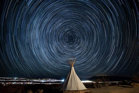 Joshua Tree star trails Photograph by David Kleeman | Pixels