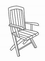 Chair coloring Pages sketch template