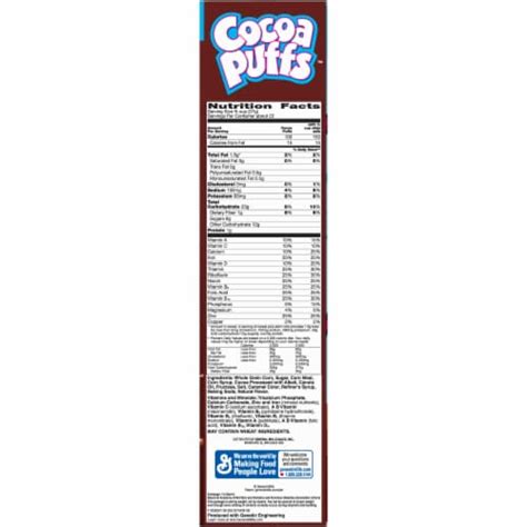 Cocoa Puffs Cereal, 20.9 oz - Foods Co.