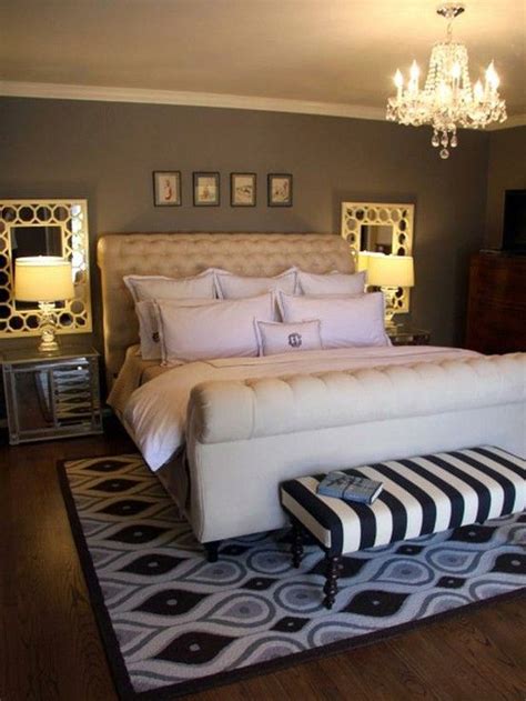 love the mirrors either side of the bed | Home Ideas | Pinterest | Ceiling color, Master bedroom ...