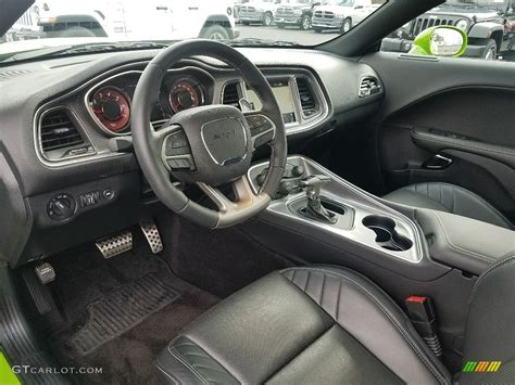 Black Interior 2017 Dodge Challenger SRT Hellcat Photo #125511569 | GTCarLot.com