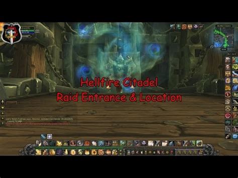 Hellfire Citadel Raid Entrance & Location. - YouTube