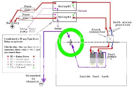 Question about wiring two Denso fuel pumps | Supra Forums