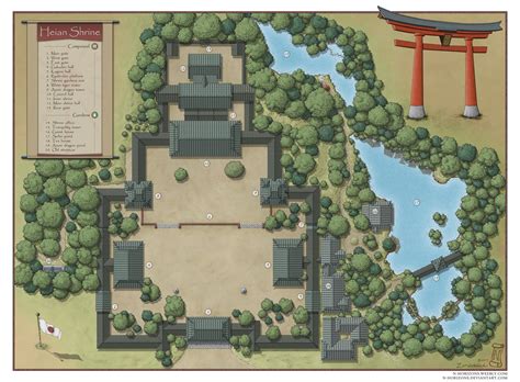 Heian Shrine by N-Horizons on DeviantArt