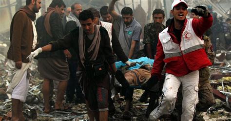 Saudi-Led Airstrikes Blamed for Massacre at Funeral in Yemen - The New ...