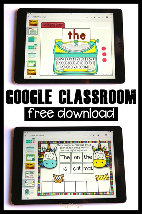 Free Google Classroom Activities