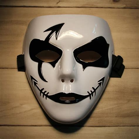 Trend Hip hop Collection Flour Halloween Masquerade Clown Killer Mask PVC-in Party Masks from ...