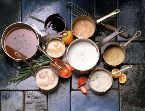 The Five Basic Sauces of French Cooking | 5 mother sauces, French ...