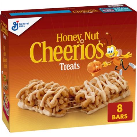 General Mills Cheerios Honey Nut Cereal Bars, 8 ct / 0.85 oz - Kroger