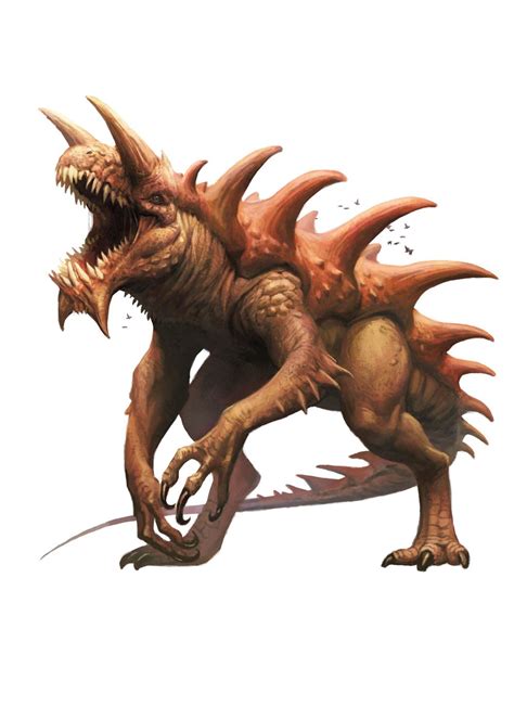 Tarrasque (from the D&D fifth edition Monster Manual). Art by Cory Trego-Erdner. Alien Concept ...