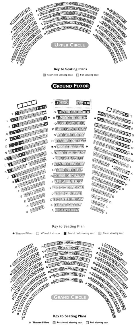 Swansea Grand Theatre | Seating Plan, view the seating chart for the ...