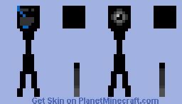 Camera Man Minecraft Skin