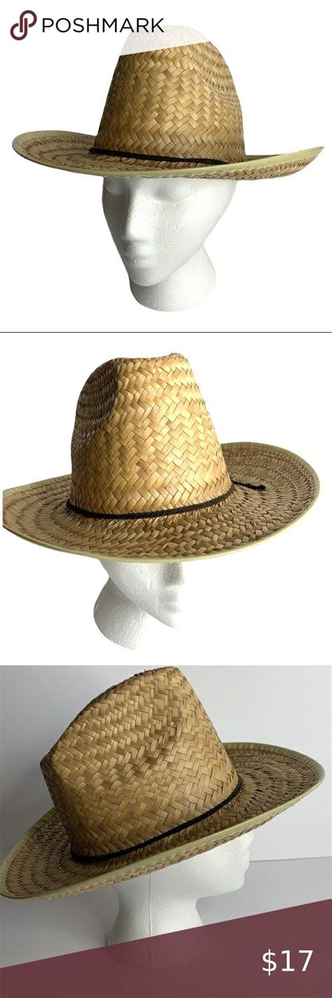 Mens Straw Farmer Hat | Mens straw hat, Hat shop, Hats