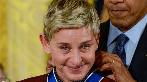 Ellen DeGeneres receives presidential Medal of Freedom | HELLO!