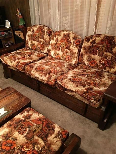 Pin by Gayla Ellis on THROWBACK THURSDAY'S | Vintage sofa, Childhood ...