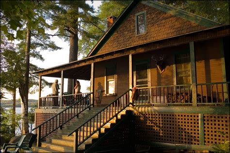 Lakefront Cabins in the Adirondacks, New York