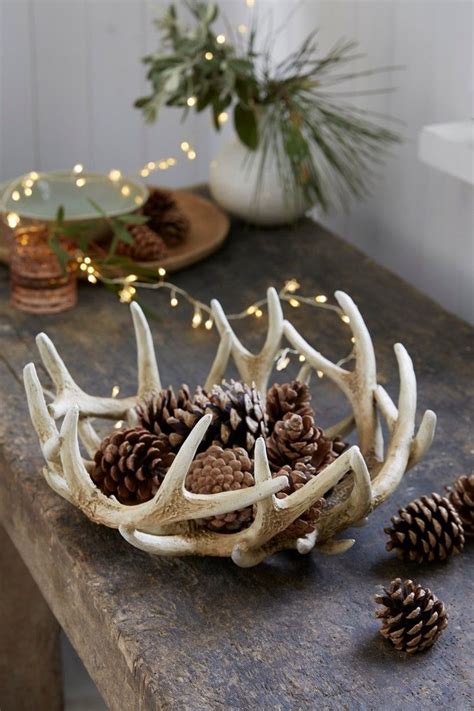 Next Antler Bowl - Natural | Antlers decor, Antler crafts, Deer antler decor