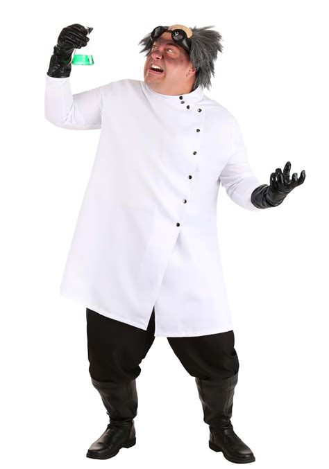 Plus Size Men's Mad Scientist Costume