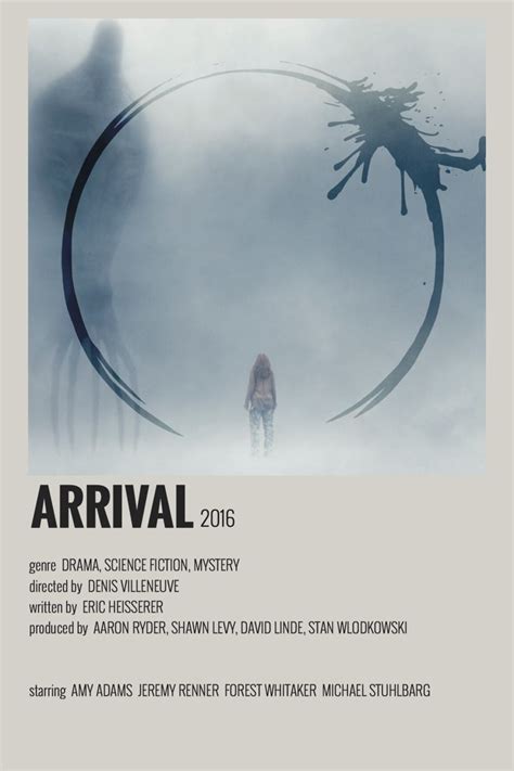 Arrival Poster | Iconic movie posters, Movie posters, Film posters minimalist