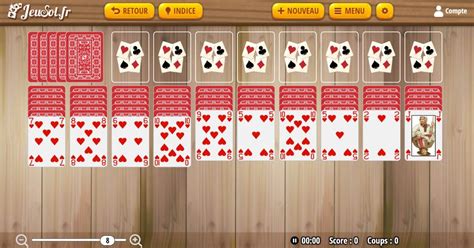 Spider Solitaire Gratuit (1 Suite) - JeuSol.fr