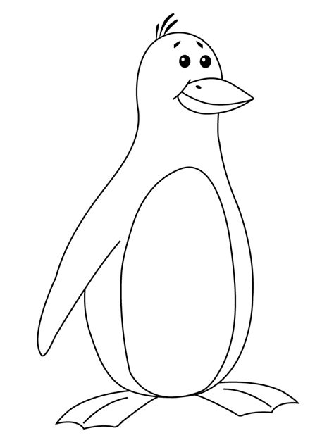 Free Printable Penguin Coloring Pages For Kids