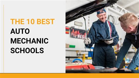 The 10 Best Auto Mechanic Schools