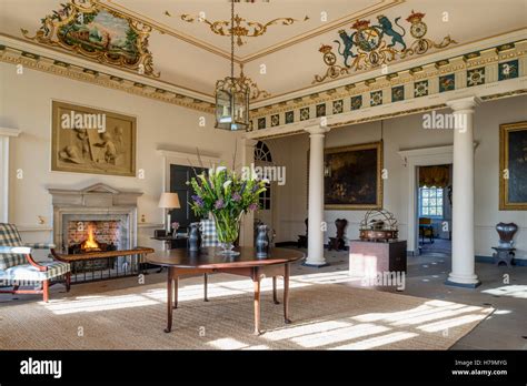 Dumfries house interior restored hi-res stock photography and images - Alamy