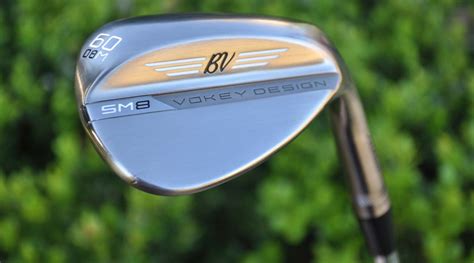 Titleist's Vokey SM8 wedges designed with new forward weight placement