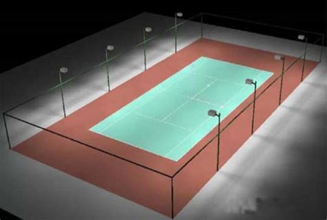 Tennis Courts Lighting for Outdoor & Indoor - FINEPIXEL