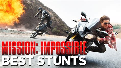 Tom Cruise's Best Mission: Impossible Stunts - YouTube