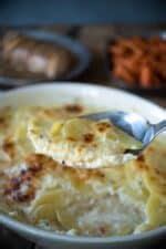 Potato and Celery Root Gratin - Culinary Ginger