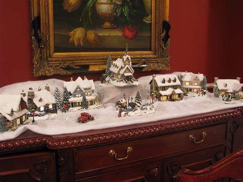 Thomas Kinkaid Christmas Village | Christmas village display, Thomas kinkade christmas ...