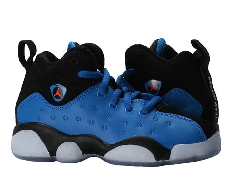 Jordan - Nike Air Jordan Jumpman Team II Prem BP Blue/Blk Little Boys' Shoes 861433-400 ...