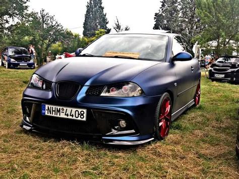 Blue Sports Car in Ibiza