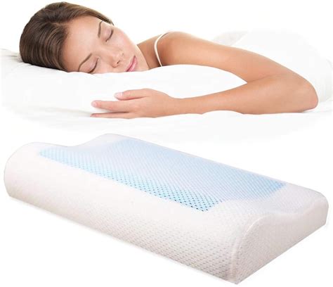 Almohada Viscoelastica Gel Memory Foam Espuma Cervical | Cuotas sin interés