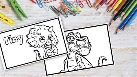 Gigantosaurus Disney Coloring Pages Set Of 2 Gigantosaurus Coloring | Images and Photos finder