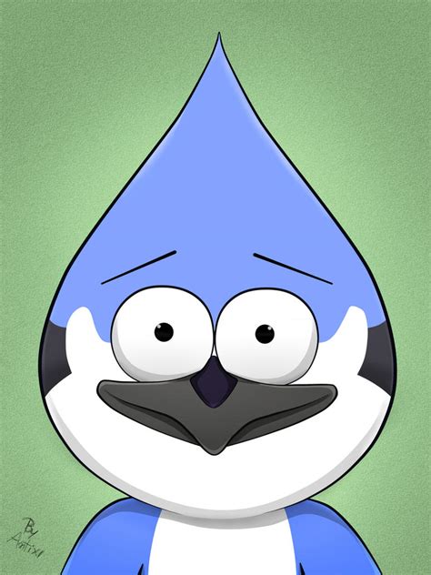 Mordecai by Antixi on DeviantArt